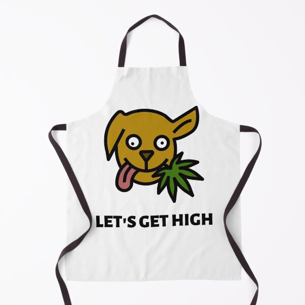 Item preview, Let's Get High stoned dog designed and sold by jofredo.