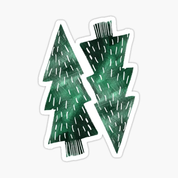 Item preview, Twa Trees designed and sold by Zoe Barrie.