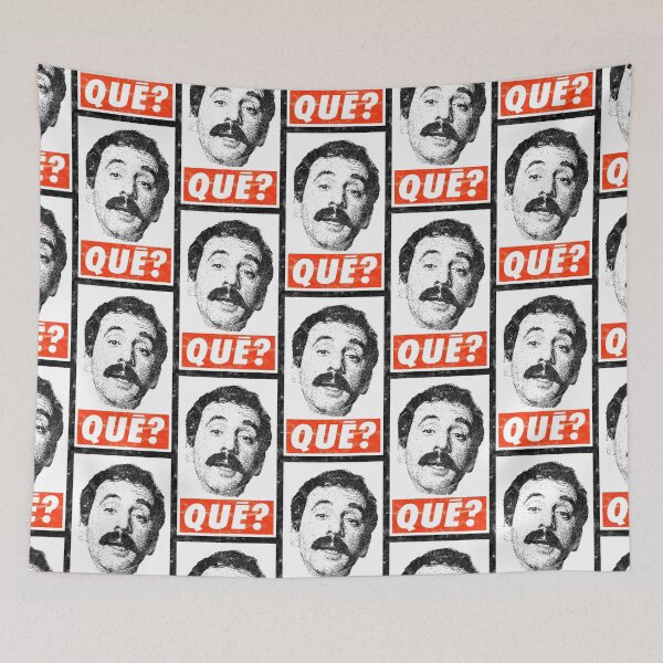 Item preview, Manuel Que? - White Distressed Look designed and sold by risible.