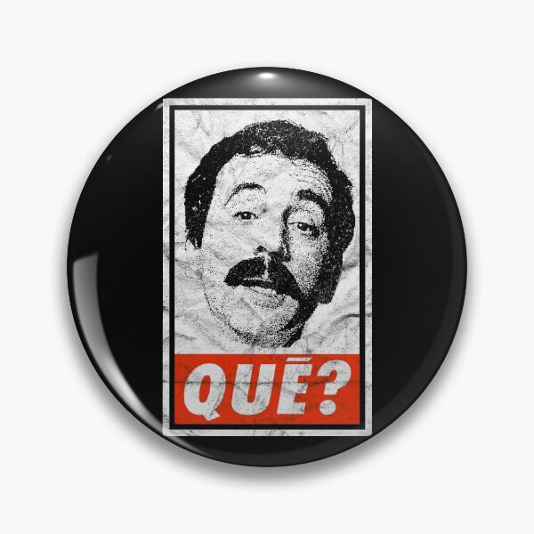 Item preview, Manuel Que? - Black Distressed Look designed and sold by risible.