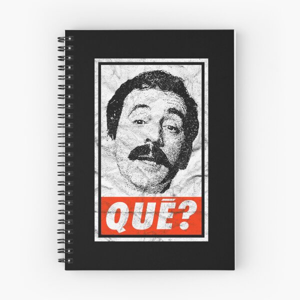 Item preview, Manuel Que? - Black Distressed Look designed and sold by risible.