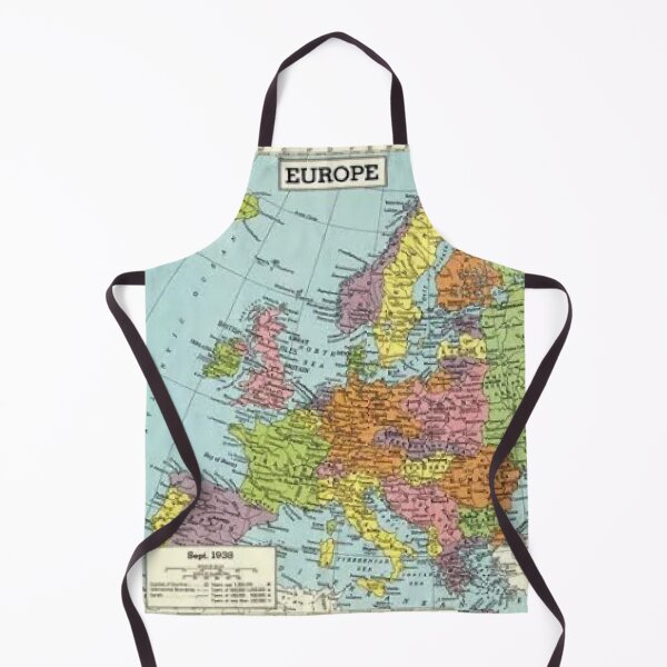 Item preview, Vintage 1938 Map of Europe.  Unique Gifts And Apparel For Map Fans, designed and sold by lduke47.