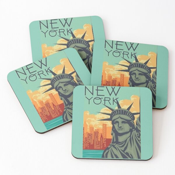 Item preview, Vintage New York City, Statue of Liberty Gifts, Apparel and Home Decor. designed and sold by lduke47.