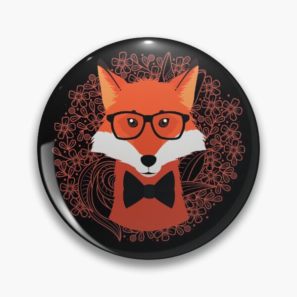 Artikelvorschau, Gebildeter Fuchs entworfen und verkauft von AdoptKM.