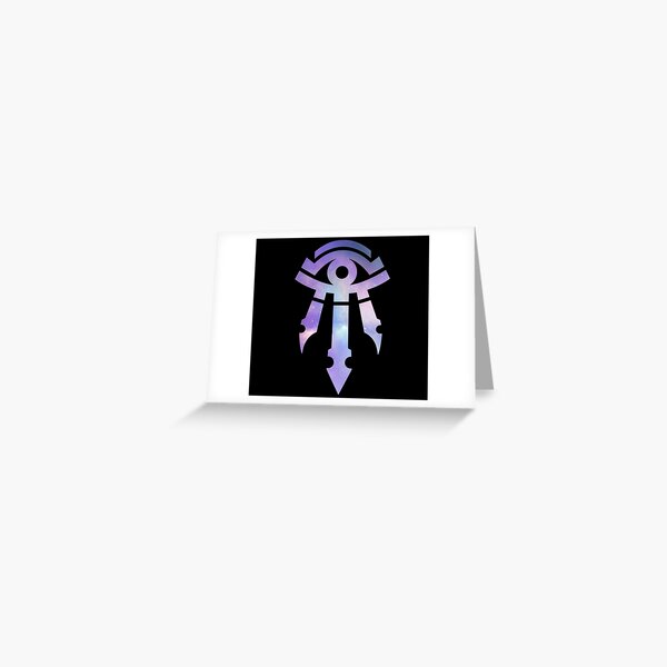 Galaxy WOW Mage Kirin Tor Greeting Card