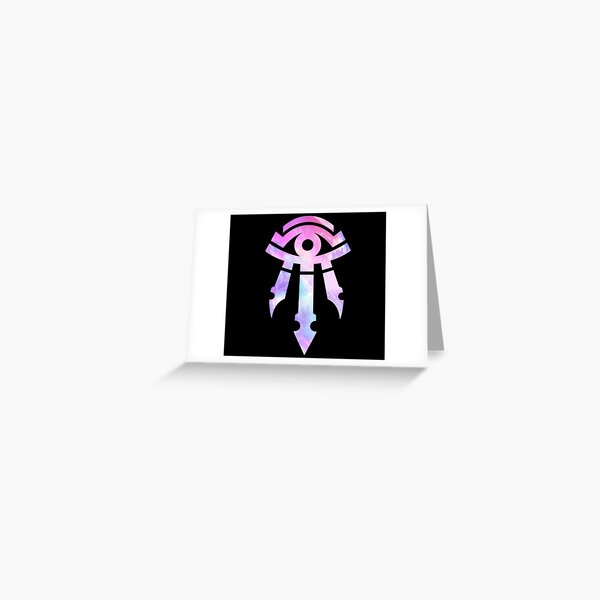Futuristic WOW Mage Kirin Tor Greeting Card