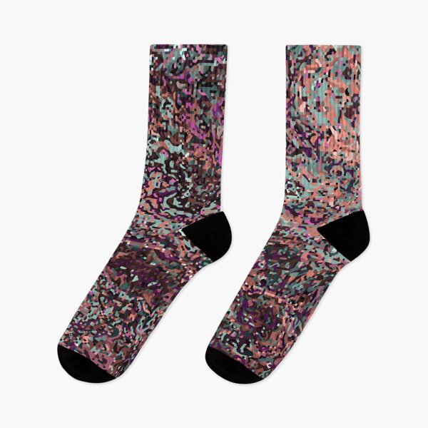 Aperçu de l'œuvre Rose Granit Pixel Grunge créée et vendue par geekdude.