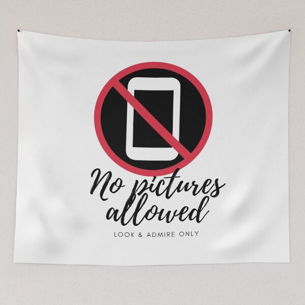Item preview, No Pictures Please design designed and sold by Siahtasi55.