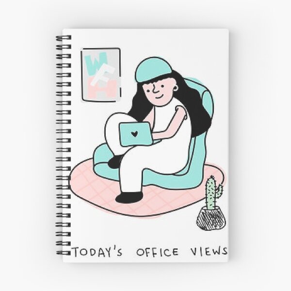 Item preview, New Home Office View, Remote Works.  Fun Gifts, Apparel, Home Decor For Working At Home. designed and sold by lduke47.