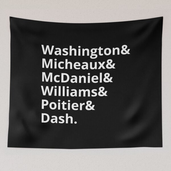 Item preview, Historic Black Filmmakers Ampersand (White) designed and sold by goodbai.