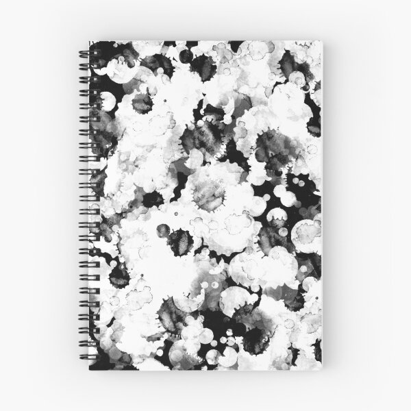 Item preview, Black and White Abstract Paint Texture designed and sold by Tekoro.