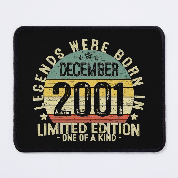 Item preview, 20 Years Old Birthday Legends Were Born In December 2001 designed and sold by MoHaCo.