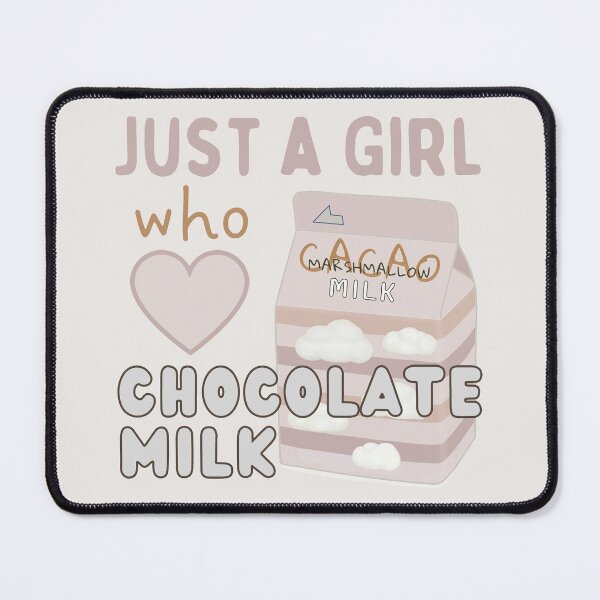 Item preview, Just A Girl Who Loves Chocolate Milk - Kawaii Milk Box Pastel designed and sold by ViewerEqualsPhoton.
