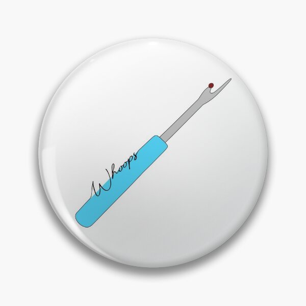 Item preview, "Whoops!" Seam Ripper (Blue) designed and sold by nklange240.