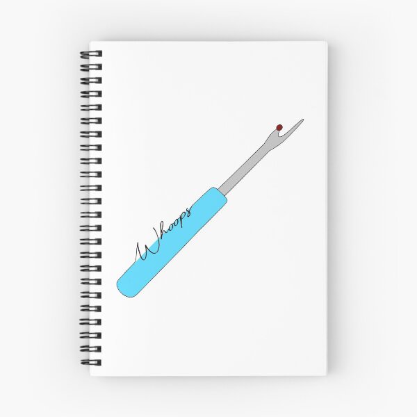 Item preview, "Whoops!" Seam Ripper (Blue) designed and sold by nklange240.