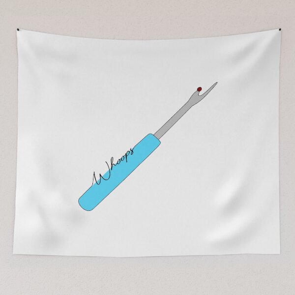 Item preview, "Whoops!" Seam Ripper (Blue) designed and sold by nklange240.