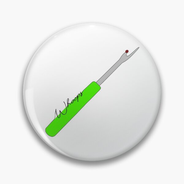 Item preview, "Whoops!" Seam Ripper (Green) designed and sold by nklange240.