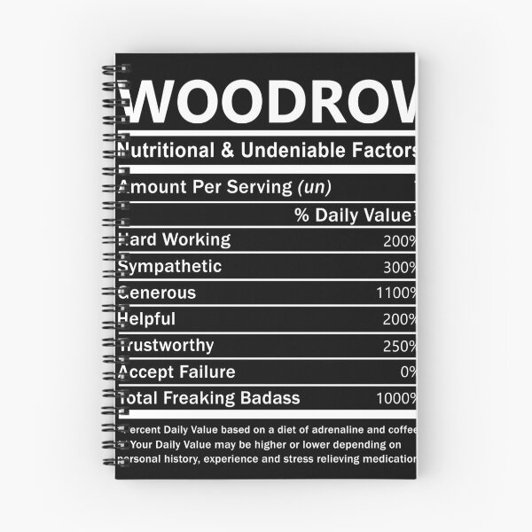 Item preview, Woodrow Name T Shirt - Woodrow Nutritional And Undeniable Factors Gift Item Tee designed and sold by artiagasonya.