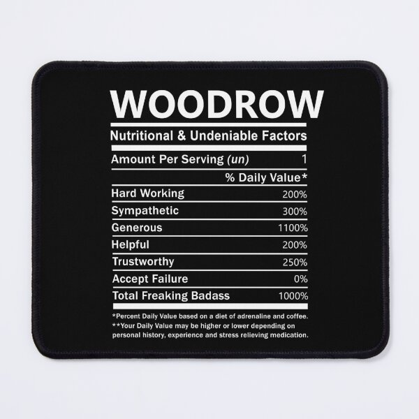 Item preview, Woodrow Name T Shirt - Woodrow Nutritional And Undeniable Factors Gift Item Tee designed and sold by artiagasonya.