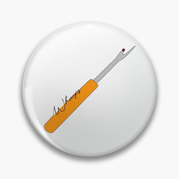 Item preview, "Whoops!" Seam Ripper (Orange) designed and sold by nklange240.