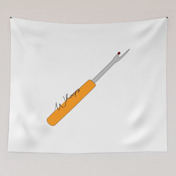 Item preview, "Whoops!" Seam Ripper (Orange) designed and sold by nklange240.
