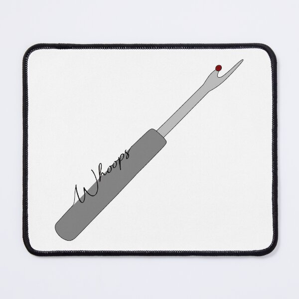 Item preview, "Whoops!" Seam Ripper (Grey) designed and sold by nklange240.