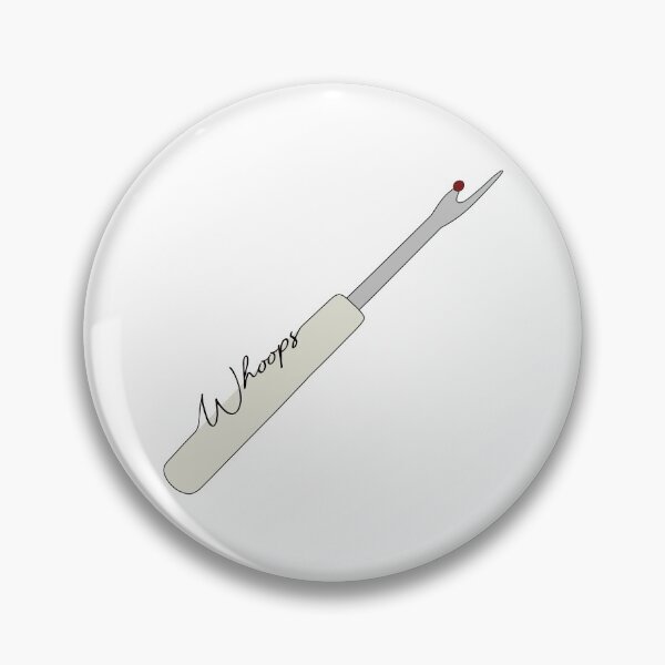 Item preview,  "Whoops!" Seam Ripper (Off-White) designed and sold by nklange240.