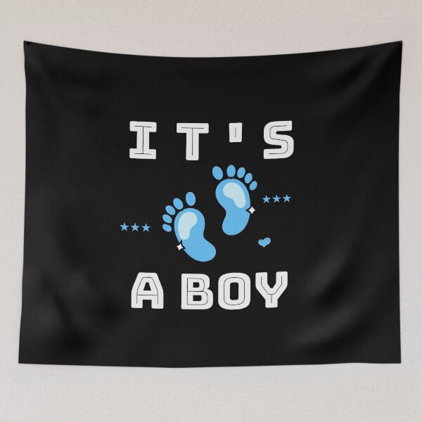 Item preview, It's a boy pregnancy announcement new year child  designed and sold by POPLIN ⭐ ⭐ ⭐ ⭐ ⭐.