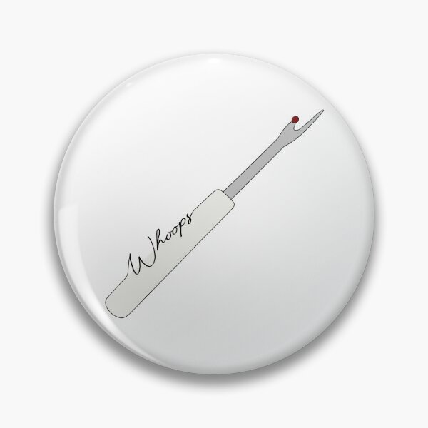 Item preview,  "Whoops!" Seam Ripper (White) designed and sold by nklange240.