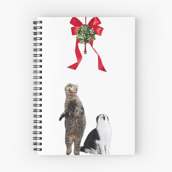 Artikelvorschau, Katzen unter der Mistel entworfen und verkauft von ProtanDesign.