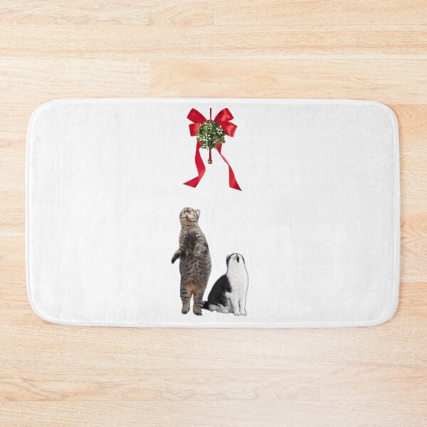 Item preview, Cats under the Mistletoe designed and sold by ProtanDesign.