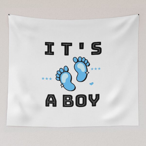 Item preview, It's a boy pregnancy announcement new year child  designed and sold by POPLIN ⭐ ⭐ ⭐ ⭐ ⭐.