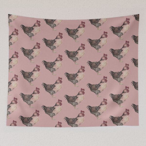 Item preview, Chicken in sepia tones designed and sold by Lyngianni.
