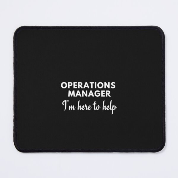 Item preview, Operations Manager designed and sold by GlobalHunt.