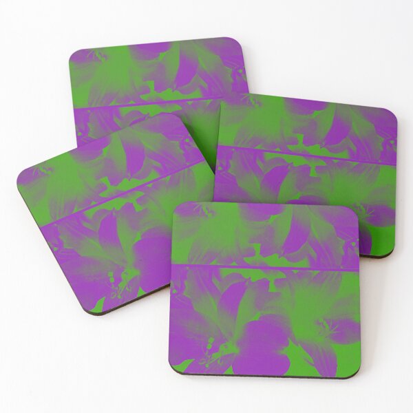 Item preview, Electrify Meadow - tones of purple and green designed and sold by LavishWithLove.