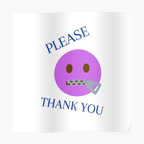 Emoji Thank You Posters for Sale | Redbubble Emoji Thank You Posters for Sale | Redbubble