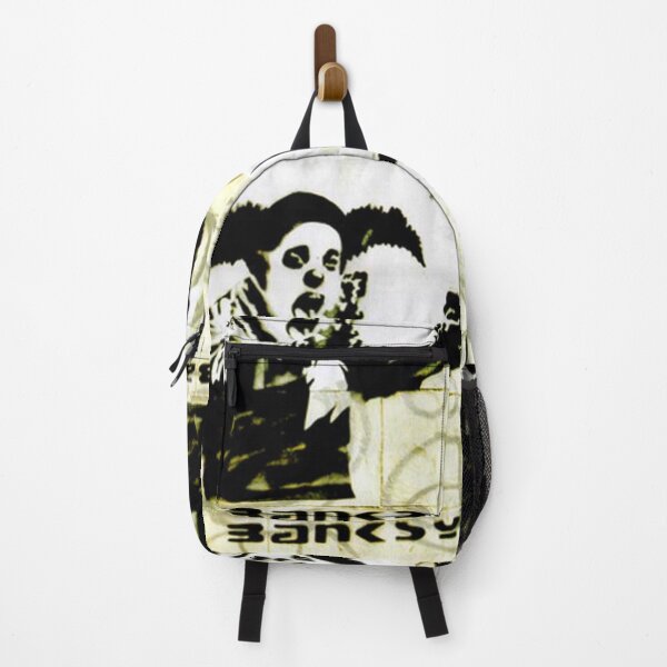 Item preview, Banksy Gun Toting Clown – Bristol Graffiti Street Art - Pop Art designed and sold by IMPHives.