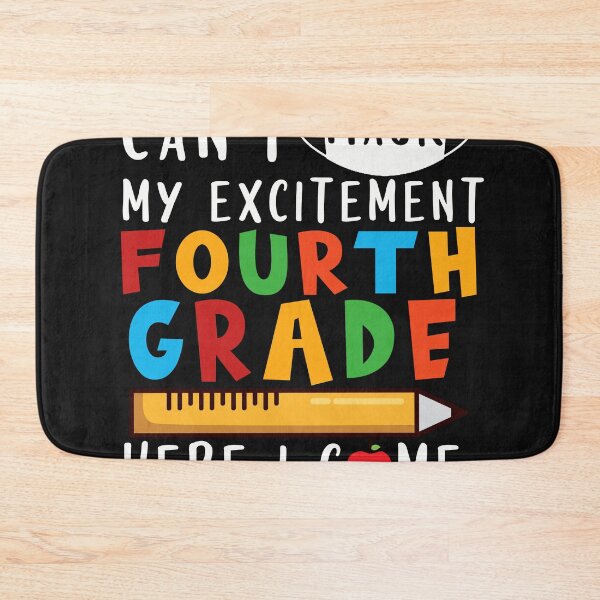 Item preview, Can't Mask My 2.Excitement FOURTH GRADE designed and sold by RickieMarsh.