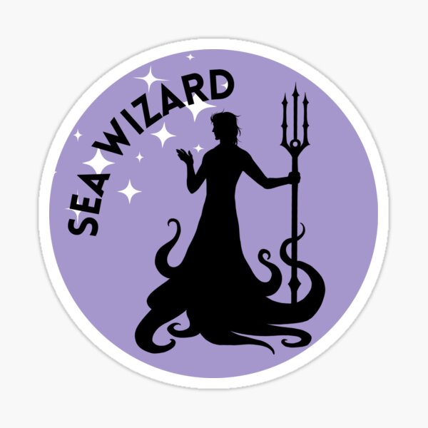 Sea Wizard Cecalia Sticker