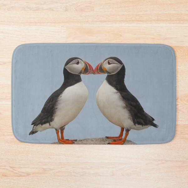 Item preview, Atlantic Puffins Kissing designed and sold by LindaCPhoto.