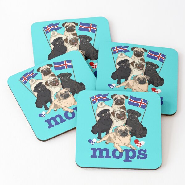 Item preview, MOPS! (Icelandic version!) designed and sold by FivePugs.