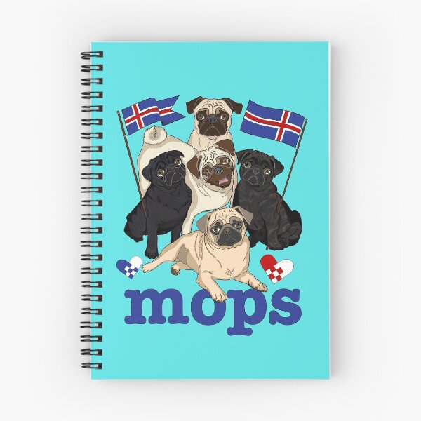 Item preview, MOPS! (Icelandic version!) designed and sold by FivePugs.