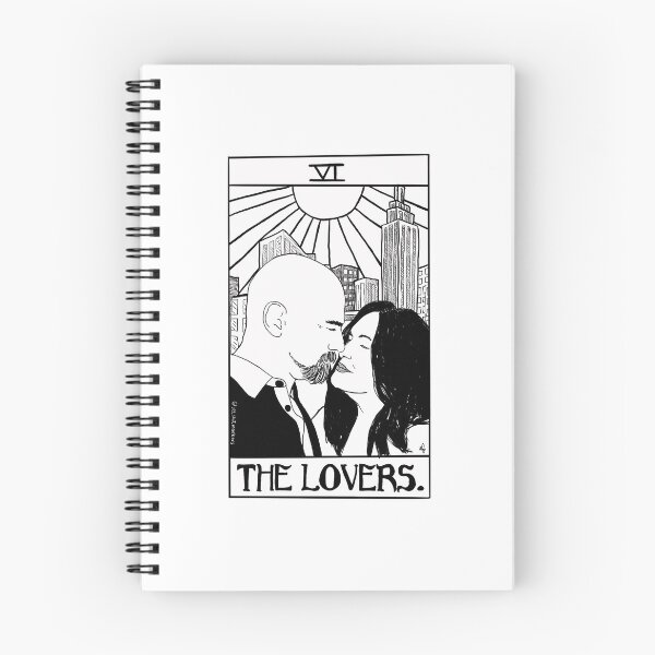 Item preview, eo lovers tarot card designed and sold by spaceyvicky.