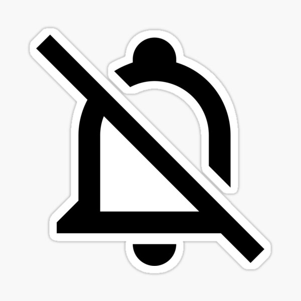 "MDI belloffoutline" Sticker by GnarlyFurtardo Redbubble