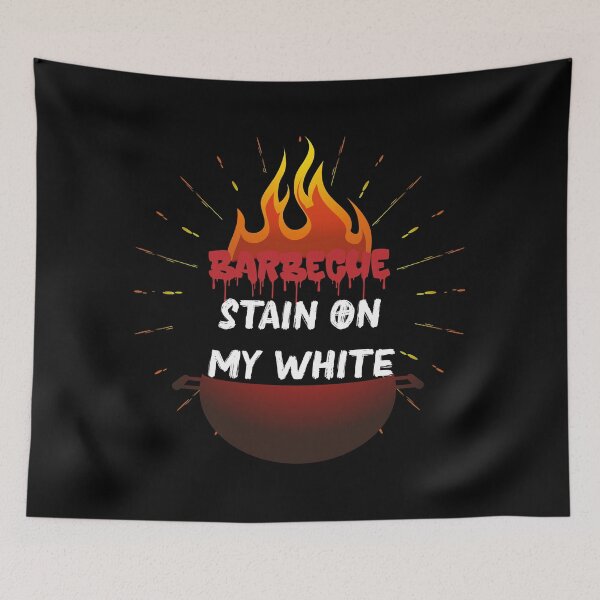 Item preview,   barbecue stain on my white, funny gift bbq  designed and sold by aydidi.
