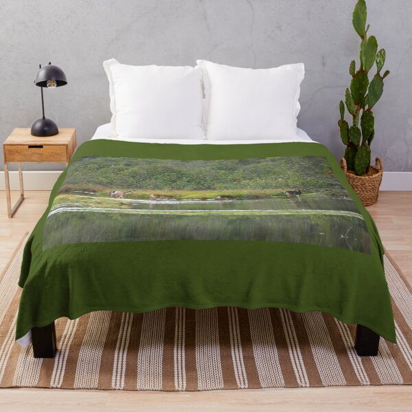 Item preview, Four Deer wading in a River designed and sold by PaulKPhoto.