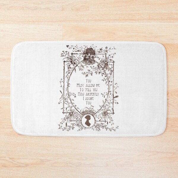 Item preview, Jane Austen Pride And Prejudice Quote Mr. Darcy Proposal - literature quote designed and sold by Monica Laipple.
