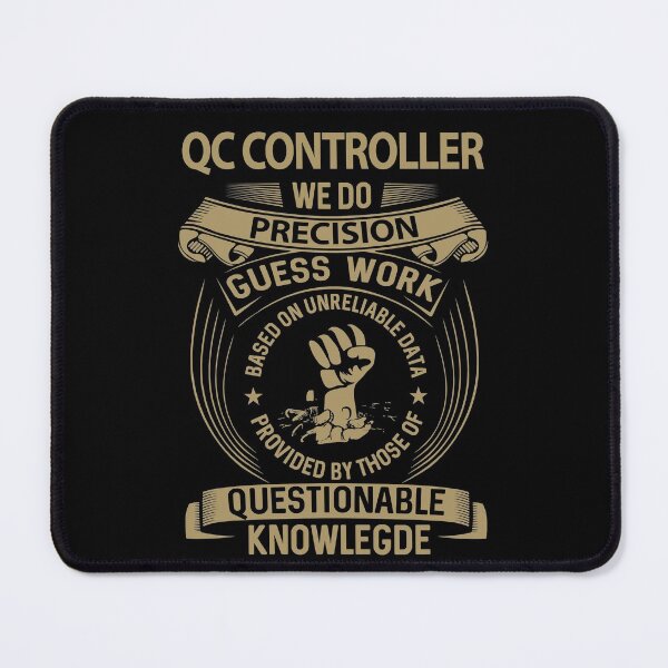 Item preview, Qc Controller T Shirt - We Do Precision Job Gift Item Tee designed and sold by smueller39.
