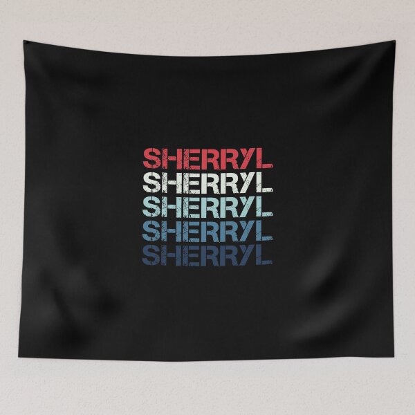 Item preview, Sherryl Name T Shirt - Sherryl Vintage Retro Sherryl Name Gift Item Tee designed and sold by rivenburga.