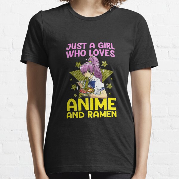 Just A Girl Who Loves Anime Gifts for Teen Girls Anime Merch T